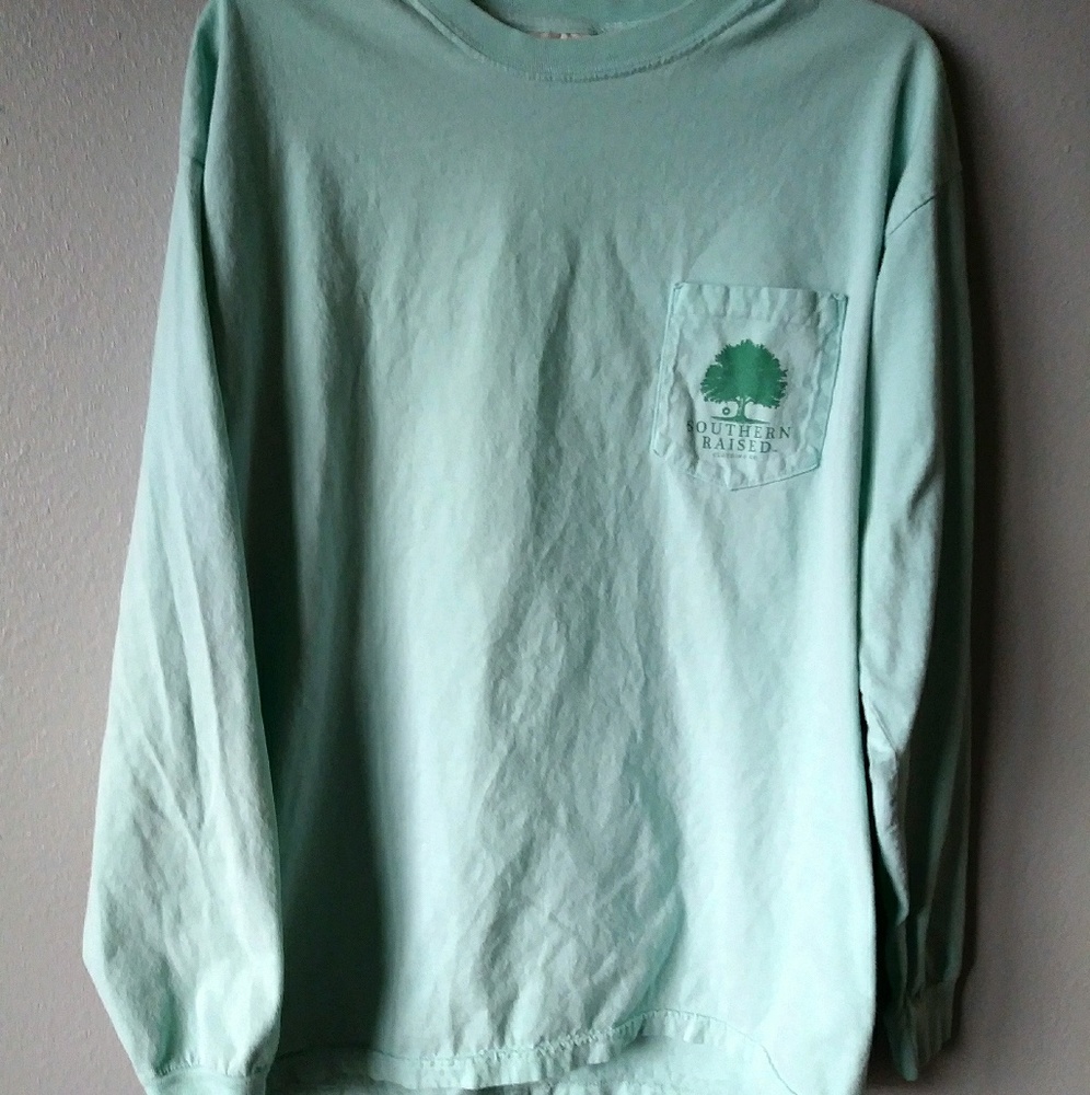 Sothern Raised Comfort Colors Womens Long Sleeve